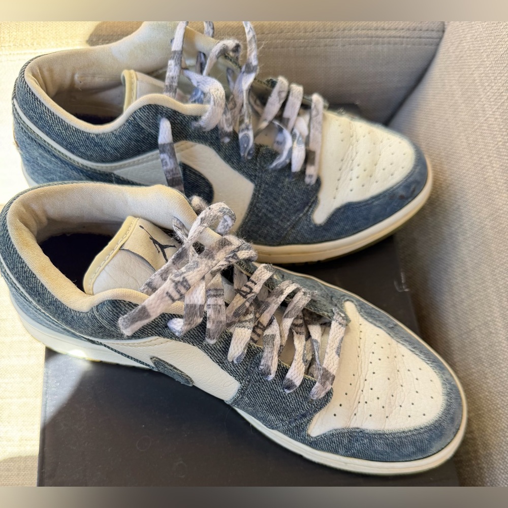 NIKE Air Jordan 1 Retro Low Denim sneakers - Picture 3 of 13